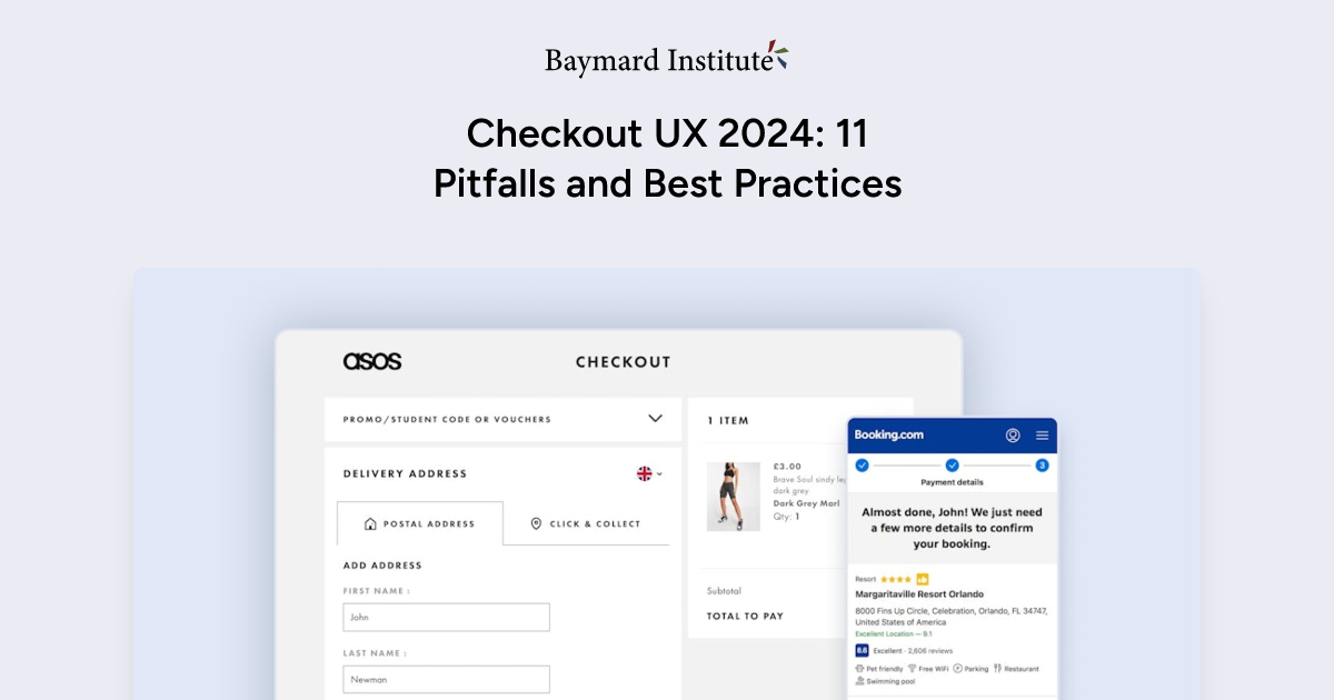 Payment-first checkout experience — a UX exploration